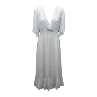 Emma & Gaia Kleedjes, Dames, Blauw, M, 35Ba 568 Jurk