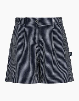 Regatta Womens Regatta Womens/Ladies Sabelle Vertical Stripe Casual Shorts - Navy/Multi - Size: 18/32in