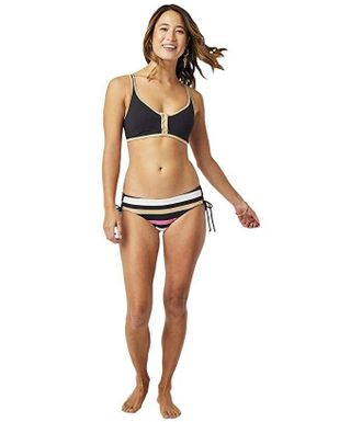 Carve Designs Melanie Top Womens Black Adjustable Strap Swimmer Beach JDM904
