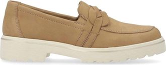 Remonte Beige Casual Gesloten Loafers Vrouwen - Dames - Loafers - Beige - 38 EU - Su&egrave;de - Schoenen