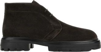 Hogan H673 Polacchino - Heren - Veterlaarzen - Bruin - 42 1/2 EU - Leer - Schoenen