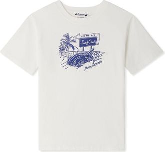 BONPOINT Thibald t-shirt - kids - Cotton - 10 - White