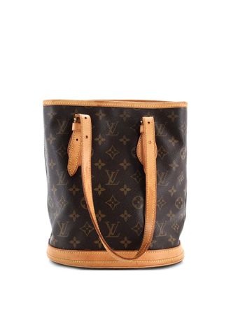 Louis Vuitton Petit Monogram Canvas bucket bag - Brown
