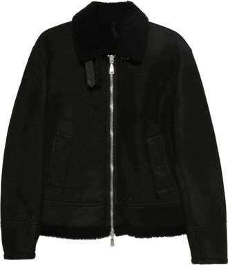 Tagliatore Steele Aviator Jacket - Heren - Jassen - Zwart - 2XL - Leer - Jassen