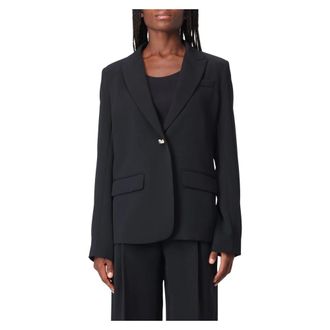 Twinset Blazer Monopetto - Jackets - Mujer - Negro - S