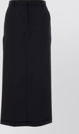 Alexander Wang wool blend straight skirt