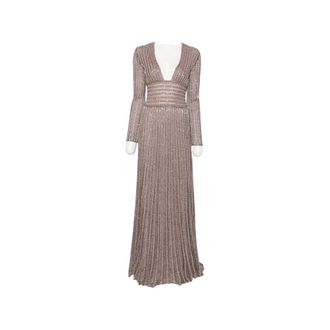 Missoni Sequin-embellished Pleated Maxi Dress