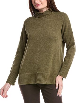 Lafayette 148 New York Stand Collar Cashmere Sweater