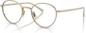 Oliver Peoples 49mm Phantos optical glasses in Gold at Nordstrom