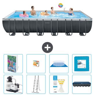 Intex Piscina Ultra Xtr Rectangular - 732x366x132 Cm - 9-piezas S570