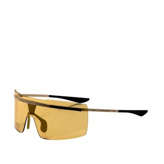 Nike Mens Echo Shield 67mm Gold Sunglasses FB4480-750-67