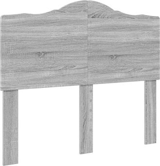 vidaXL Cabecero Gris Sonoma 135 Cm Madera Contrachapada Vidaxl