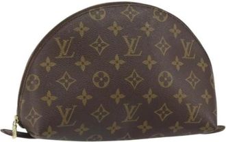 Louis Vuitton Pre-owned Canvas Clutch - Dames - Vintage Clutch - Bruin - ONE Size - Vintage