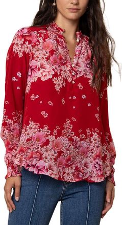 Hale Bob Hale Bob Long Sleeve Marlowe Silk Blouse
