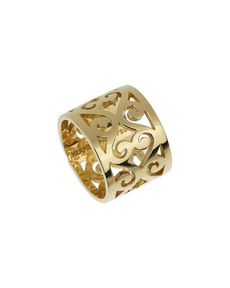 Herm&egrave;s 18K Paris Openwork Ring (Authentic Pre-Loved)