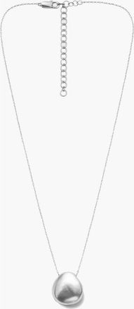 Yoj Luna Dome Necklace in Silver at Nordstrom