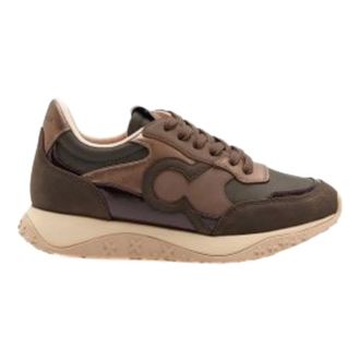 Save The Duck Star Sneaker - Dames - Schoenen - Bruin - Maat: 41 EU Leer