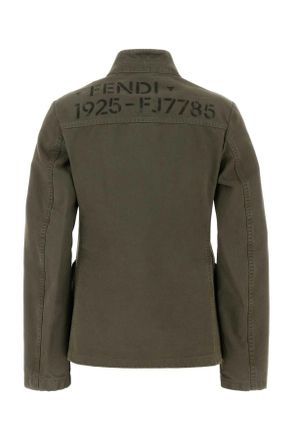 Fendi Drill Blazer - Green