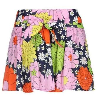 Dodo Bar Or Multicoloured Floral Print Mini Skirt Size S