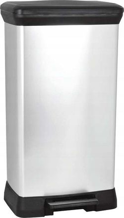 Curver Cubo De Basura Met&aacute;lico Curver Con Pedal 50 L