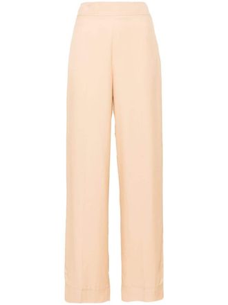 Jil Sander High waist straight broek - Beige