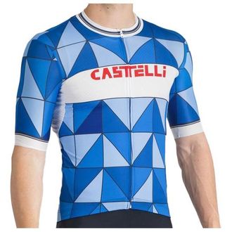 Castelli Heritage Jersey Velotrikot f&uuml;r Herren | blau