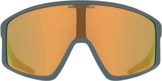 Karl Lagerfeld Oversized Shield Sunglasses - unisex - Karl Lagerfeld - Sunglasses - Gray - 61 MM - Accessories