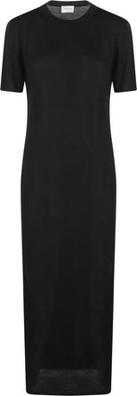 Saint Laurent Kleedjes, Dames, Zwart, L, Maxi Jurk