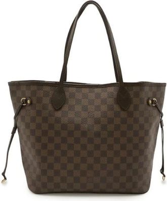 Louis Vuitton Pre-owned Tote Bags, female, Brown, Size: ONE SIZE Pre-owned Canvas Tote Bag