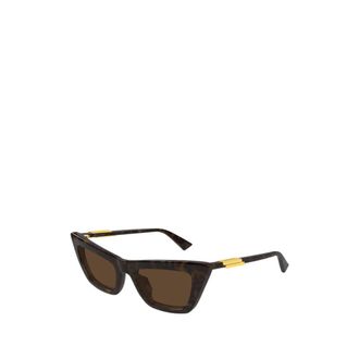 Bottega Veneta Sunglasses, female, Brown, Size: 53 MM Sunglasses