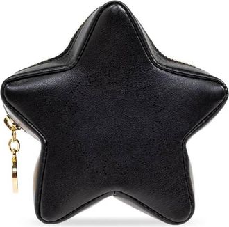 Stella McCartney Logo Star Coin Purse Keychain