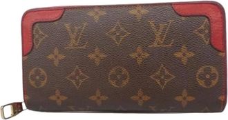 Louis Vuitton Pre-owned Wallets, female, Brown, Size: ONE SIZE Pre-owned Fabric Wallet