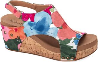 Corkys Footwear Womens Carley Wedge In Multi
