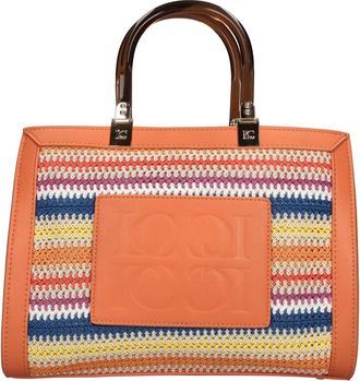La Carrie Tassen, Dames, Oranje, ONE Size, Leer, Brandicchi Tas
