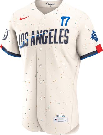 Nike Shohei Ohtani Los Angeles Dodgers City Connect Nike Mens MLB Authentic Jersey in Brown | 8900LDC1LD9-G9L