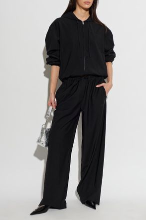 Alexander Wang Wool Trousers, Womens, Black