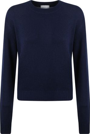 Allude Slightly Cropped Cashmere Sweater