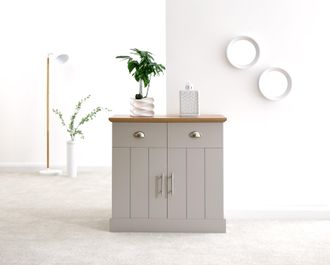 GFW Kendal Compact Sideboard in Grey