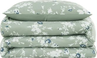 Lucky Brand Fianna 3-Piece Floral Comforter Set in Sage Green Floral at Nordstrom Rack, Size Full/queen