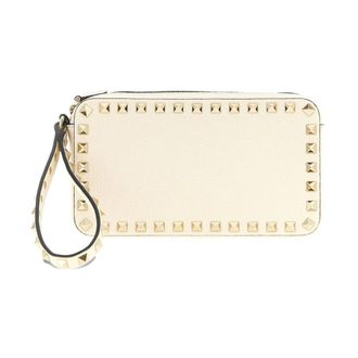 Valentino Garavani Dames, Tassen, Wit, Maat: ONE Size Leer
