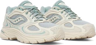Saucony Originals Grid Jazz 9 Womens Shoes Blue Surf/Tofu : 7.5 B - Medium, Leather/Textile