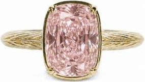 Sterling Forever Sterling Silver Pink Sapphire Ring in Gold at Nordstrom, Size 10