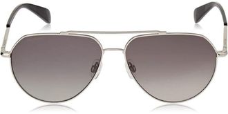 Rag & Bone RNB5030/G/S 010/WJ Mens Sunglasses Silver Size 60