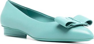 Ferragamo Viva Leather Ballet Flat