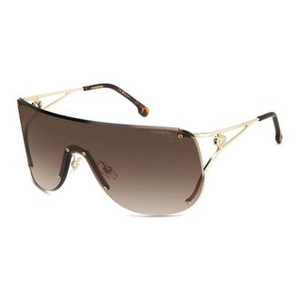 Carrera Sunglasses, female, Yellow, ONE SIZE, Gold Havana/Brown Shaded Sunglasses