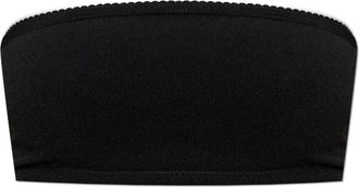 Maison Margiela Strapless Bandeau Top - Dames - Tops zonder mouwen - Zwart - S - Tops