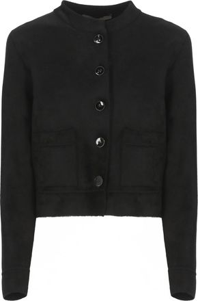 D.exterior D. Exterior Viscose And Wool Blend Cardigan