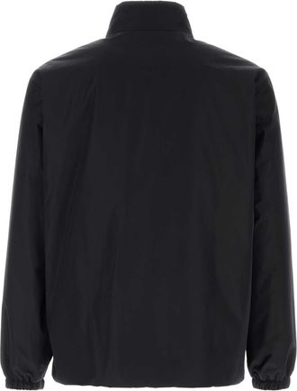 Jil Sander Mens Logo Jacket Black Polyester