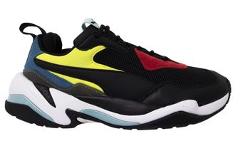 Puma Thunder Spectra Heren Zwart Leer Textiel Veterschoenen 367516 01