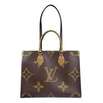 Louis Vuitton Pre-owned Monogram Reverse Tote Bag - Pre-owned - Mujer - Marr&oacute;n - ONE SIZE